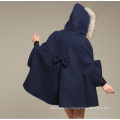 Fashion Casual Womens Coat Hooded Swing Shawl Jacket Cloak